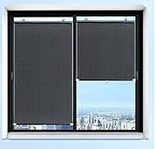 Zwijana roleta przyciemniająca bez wiercenia 58 x 120 