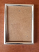 Srebrna ramka na zdjęcie 19x13,5cm (zdjęcie: 16,5x12cm)