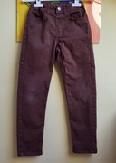 Spodnie materiałowe 128 brązowy H&M