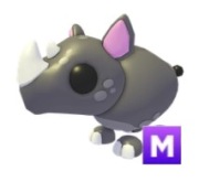 Black Rhino M Adopt Me Roblox