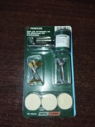 Parkside zestaw szczotek i tarcz polerskich  - 16 elem.