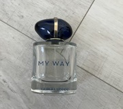 Pusty flakon po perfumach My Way Giorgio Armani, 50 ml + pudełko