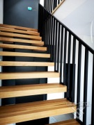 Schody na konstrukcji stalowej, metalowej LOFT 