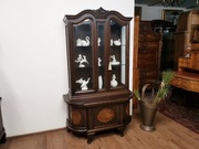 Śliczna dębowa witryna biblioteczka antyk 801/2025