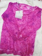 Nowa Bluza melanż róż 8-9 lat/128-134CM