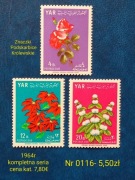 Znaczki flora:0116: kwiaty- Jemen Północny 1964r **