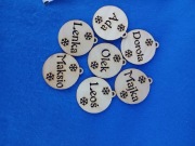 Bombki imienne ze sklejki