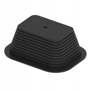 UCHWYT Z STOPKĄ BETONOWĄ W TWORZYWIE W60mm DO KORYT KABLOWYCH GROMTOR 49141