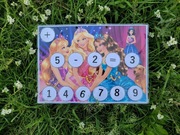 Gra edukacyjna na rzepy "Matematyka Barbie"