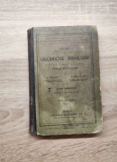 Cours de grammaire francaise 1899 stara książka 