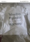 Koszulka z napisem
