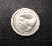 Srebrna moneta 10 Euro Holandia 2002 Królewski Ślub srebro .925 17.8 g