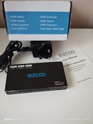 Rozdzielacz 4K HDMI 2.1 8K HDCP2.3 HDR10 Dolby Vision Atmos Scaler EDI