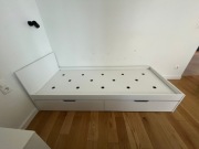 Łóżko 80 x 200 z szufladami