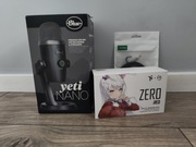 Mikrofon blue Yeti Nano + słuchawki IEM Truthear Zero RED + przedłużacz 2m
