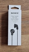 Słuchawki Sony MDR-E9LP Douszne Czarny,Jack 3.5 cala,nowe,gwarancja,paragon
