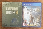 Zestaw Assassin’s Creed Odyssey PS4 + steelbook Company Of Heroes 3