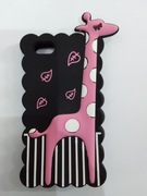 Etui pokrowiec 3D iPhone 5 żyrafa