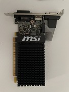 Karta Graficzna MSI GeForce GT 710 2GB DDR3 Low Profile Pasywna