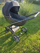 Wózek Anex Sport 2w1 – Czarny – Gondola + Spacerówka + Plecak