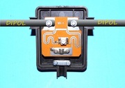 PUSZKA ANTENOWA +SYMETRYZATOR 75om DIPOL UNITRA