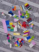 LEGO klocki różne prostokątne
