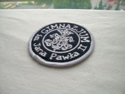 Gimnazjum im. Jana Pawła II - naszywka
