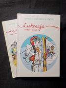 Lukrecja zdobywa szczyt Lukrecja na pierwszym planie 2 książki, jak nowa 