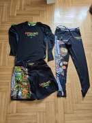 Komplet 3 częściowy do bjj, mma Ground game r.L/XL.