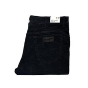 Spodnie męskie sztruksy Wrangler Texas Slim 822 Dark Navy W40 L32