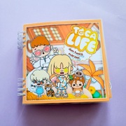 Książeczka na rzepy Toca Boca. Dom twoich marzeń