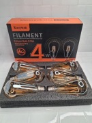 6x żarówka LED filament retro Kooywan Edison Bulb ST64. 