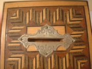 DWIE STARE DREWNIANE SKARBONKI POCZĄTEK XX WIEKU