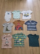 Bluzeczki dla chłopca rozmiar 86