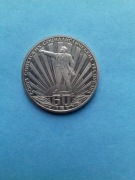 Rosja - CCCP - ZSRR 1 rubel 1982 stan L; 60 lat ZSRR