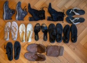 Zestaw Butów Damskich Mix Marek Quechua Hotter Lauren Klapki Botki 40/41