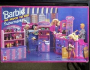 1994 Zestaw Mattel Barbie Supermarket So Much To Do
