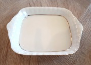 Półmisek/ taca kwadratowa/maselniczka Chodzież Iwona Złota Linia 