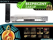 Odtwarzacz CD/DVD SACD Sony DVP-NS700V pilot * przetwornik 192 kHz / 24-bit