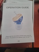 Zestaw Mini aparat słuchowy przenośny wzmacniacz słuchu prawy i lewy