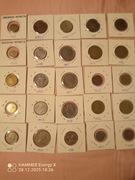 Zestaw 25 monet zagranicznych LICYTACJA BCM