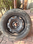 Felgi + Opony Zimowe Winterhawk 3 165/70RR14 na felgach + kołpaki 