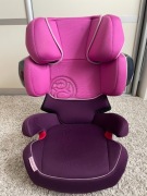 Cybex Solution X2-Fix 15-36kg Gold line purple