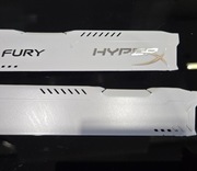 DDR3 DDR4 HYPER-X Osłony białe białe do pamięci