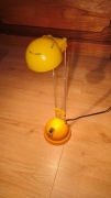 Lampa biurkowa vintage yellow El Star 20w halogen stan bdb