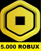 ROBLOX 5.000 ROBUX ROBUXY 5K ROBUXÓW l TANIO I BEZPIECZNIE