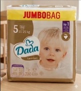 Pieluszki Dada Extra Care rozmiar 5 68 szt. Jumbo Bag 15-25 kg
