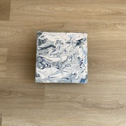 obraz abstrakcja Mit 29x29 handmade polski malarz polska sztuka