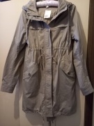 Bawełniana parka H&M Mama H&M XS 34 nowa z metką 