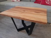 Stolik kawowy Loft, monolit ,Dąb 